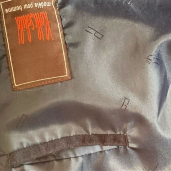 Milano Italia Jacket Blazer Charcoal made from AlCantera Microfibre Fabric 2X - Picture 5 of 9